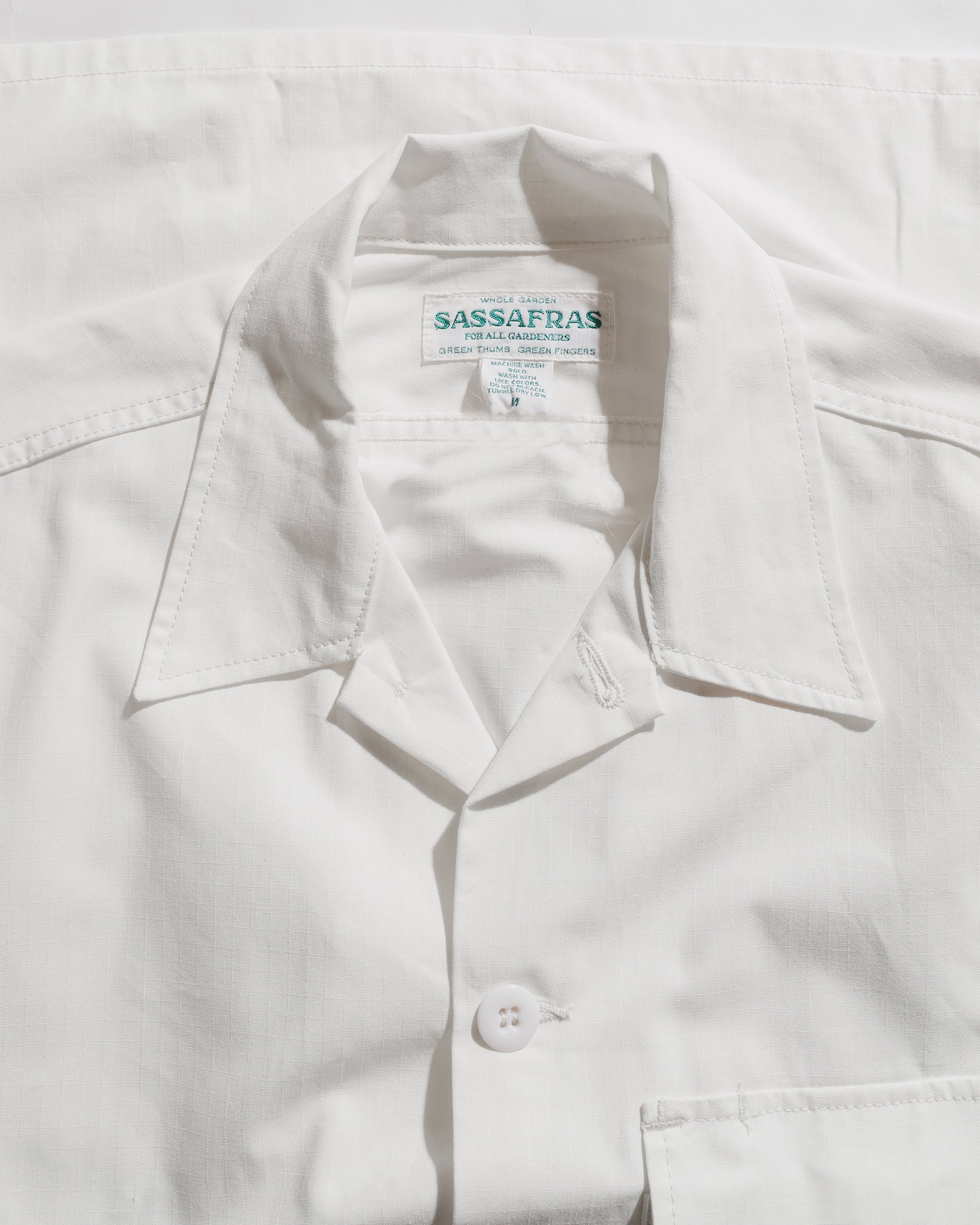 lost & found Sassafras Sassafras Digs Crew Half Army Ripstop Off White