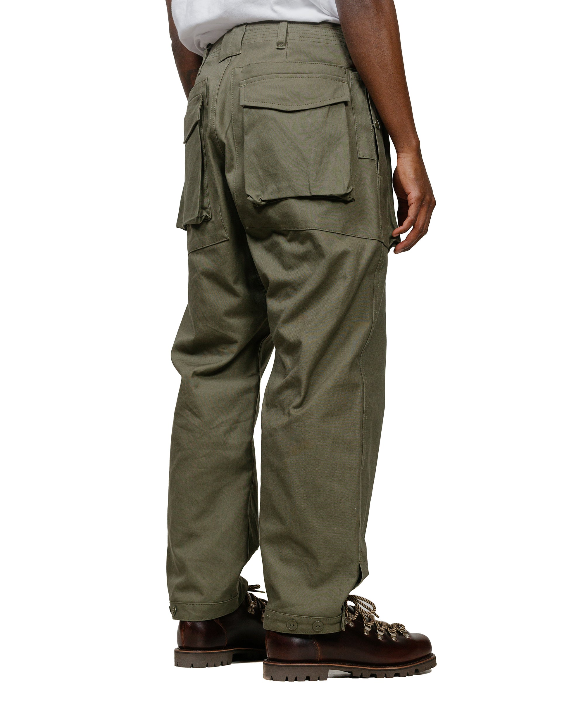 lost & found Sassafras Sassafras Digs Crew Pants 4/5 Duck Canvas Olive