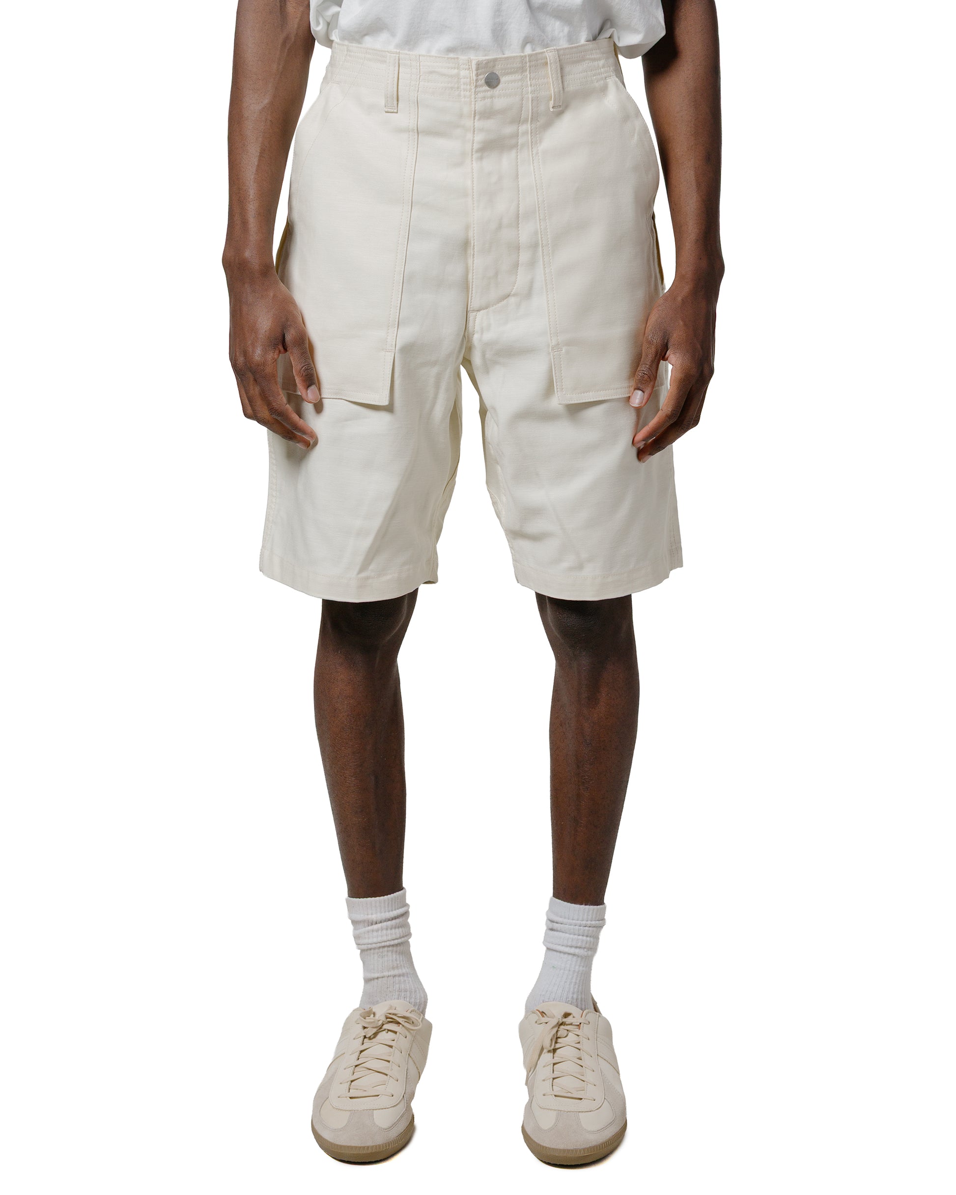 lost & found Sassafras Sassafras F.S Cultivator Pants 1/2 Back Satin Natural