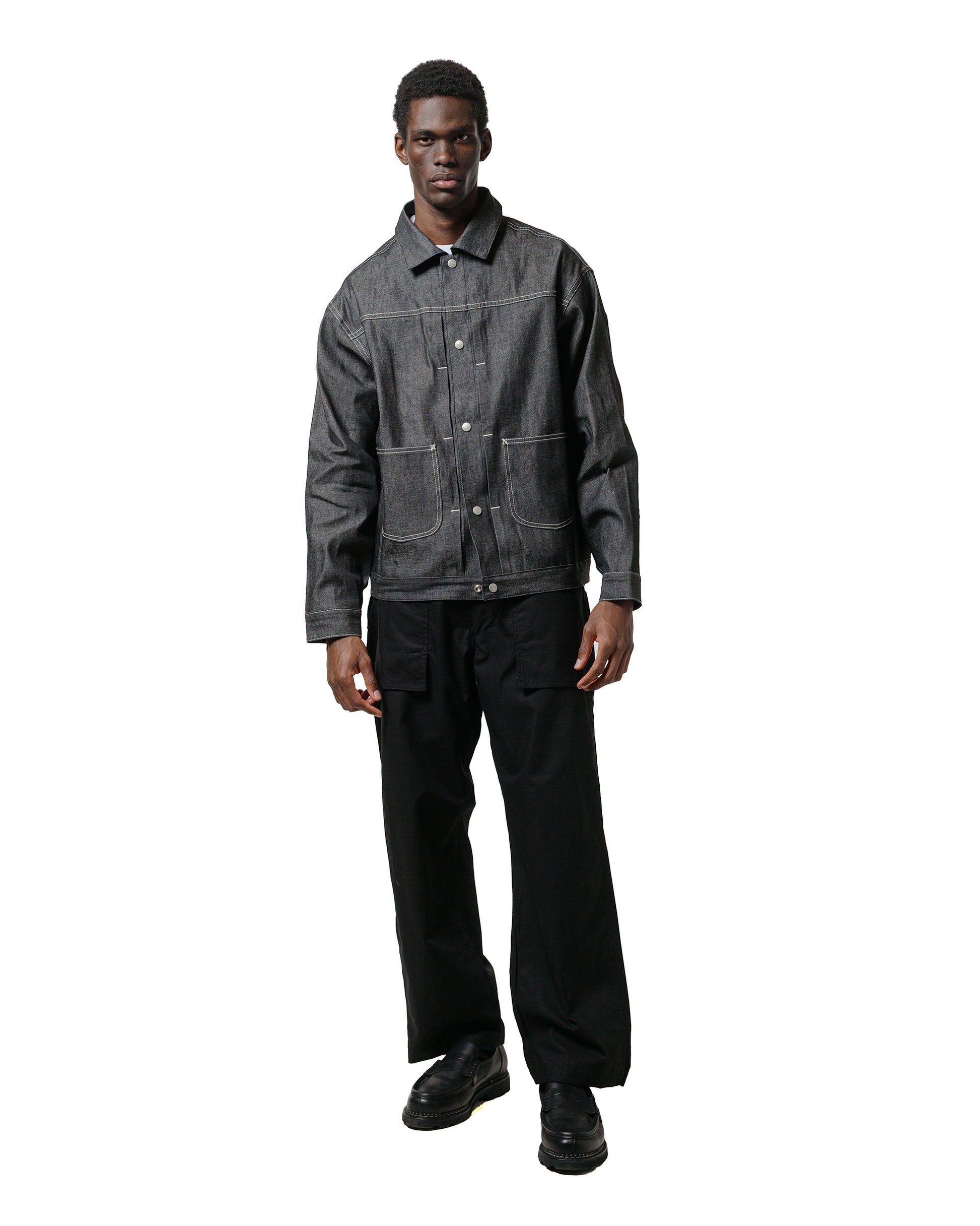lost & found Sassafras Sassafras F.S Cultivator Pants Army Ripstop Black