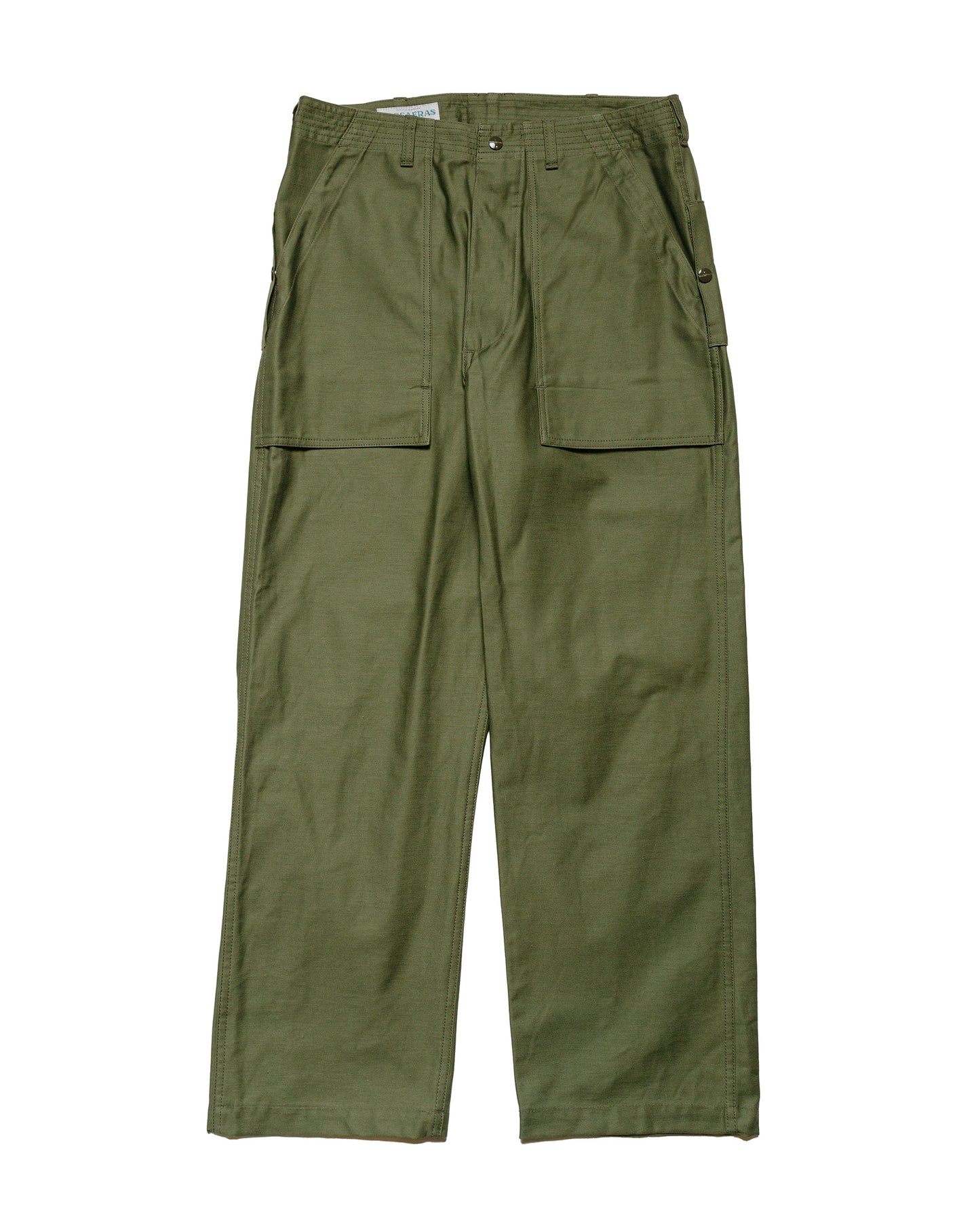 lost & found Sassafras Sassafras F.S Cultivator Pants Back Satin Olive