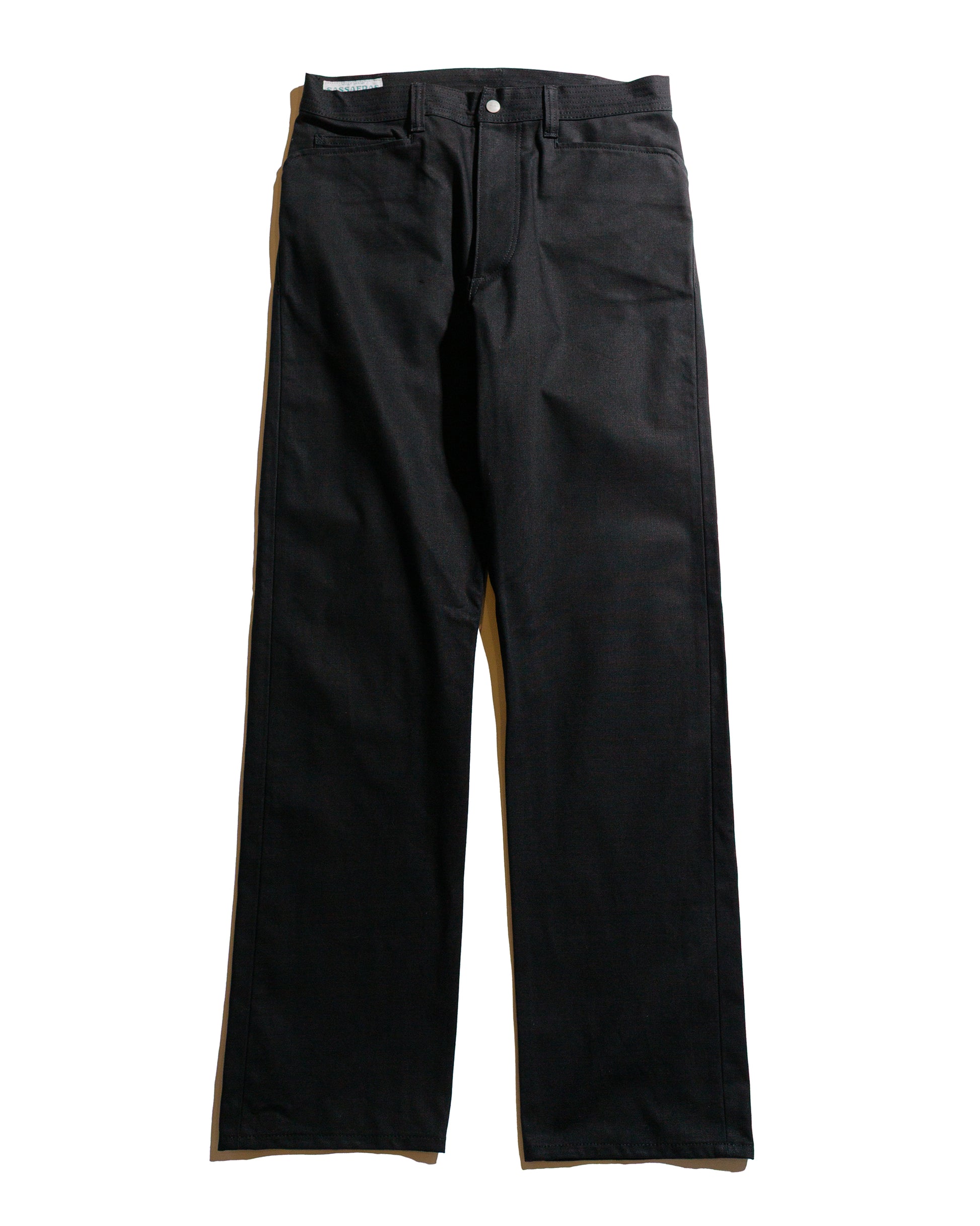 lost & found Sassafras Sassafras Weeds Digger Pants Selvedge Duck Black