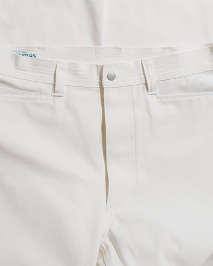 lost & found Sassafras Sassafras Weeds Digger Pants Selvedge Duck Off White