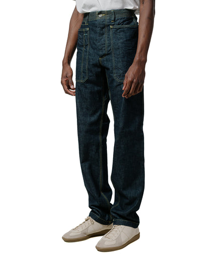 lost & found Sassafras Sassafras Fall Leaf Sprayer Pants 13.5oz Denim Indigo