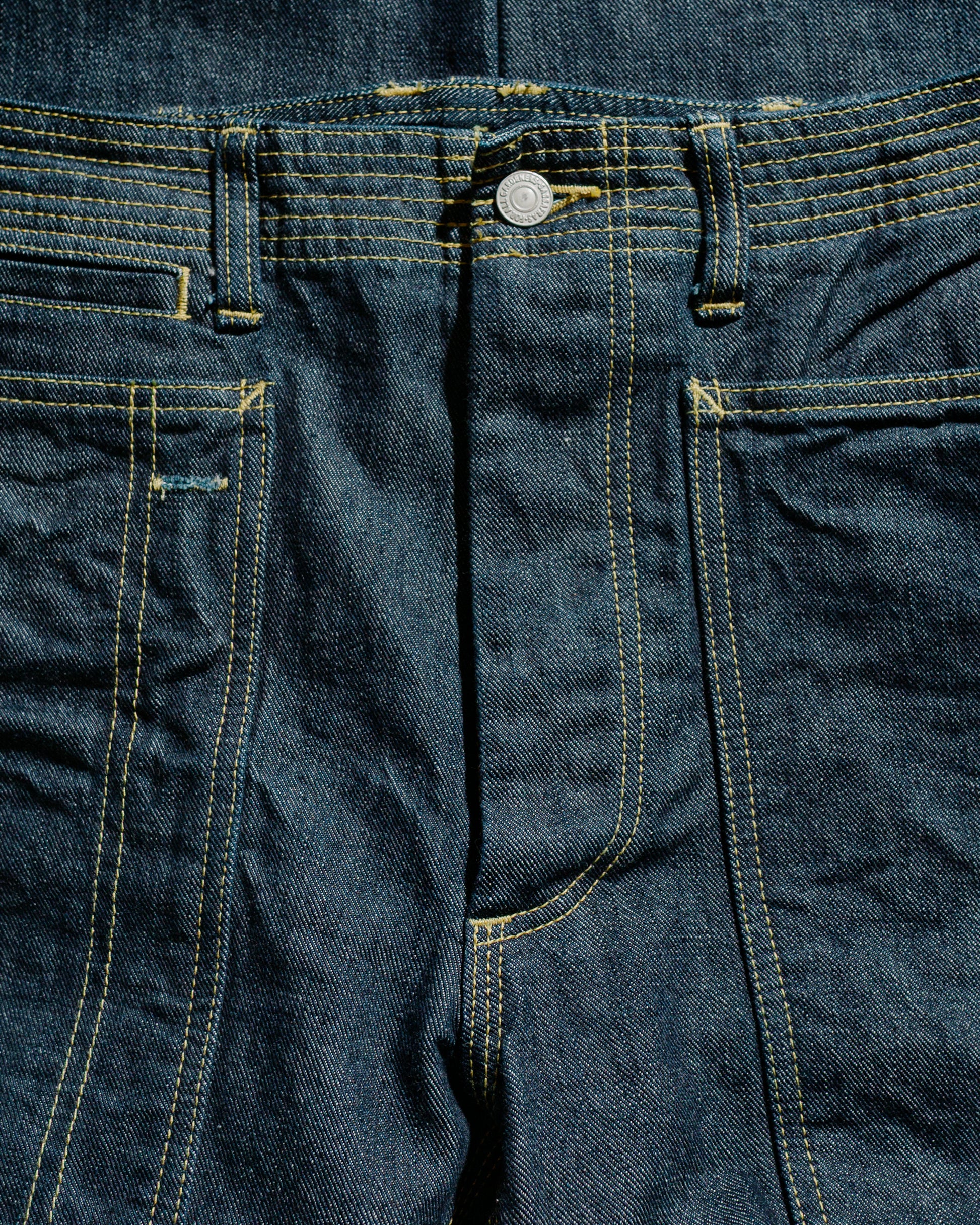 lost & found Sassafras Sassafras Fall Leaf Sprayer Pants 13.5oz Denim Indigo