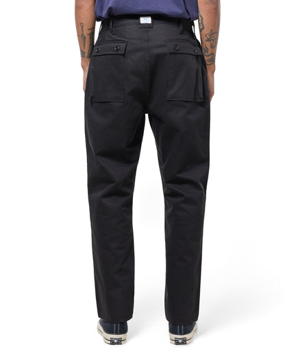 lost & found Sassafras Sassafras G.D.U. Pants Herringbone Twill Black