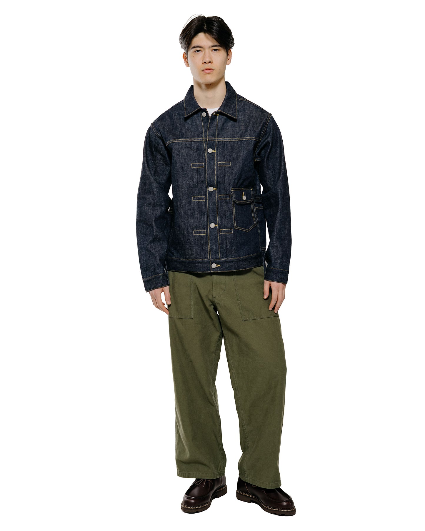 lost & found Sassafras Sassafras Gardener R Jacket 14oz Denim Indigo