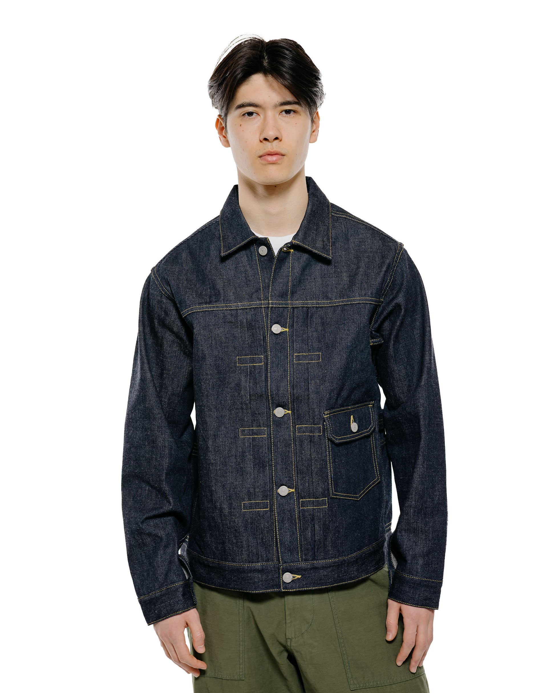 lost & found Sassafras Sassafras Gardener R Jacket 14oz Denim Indigo