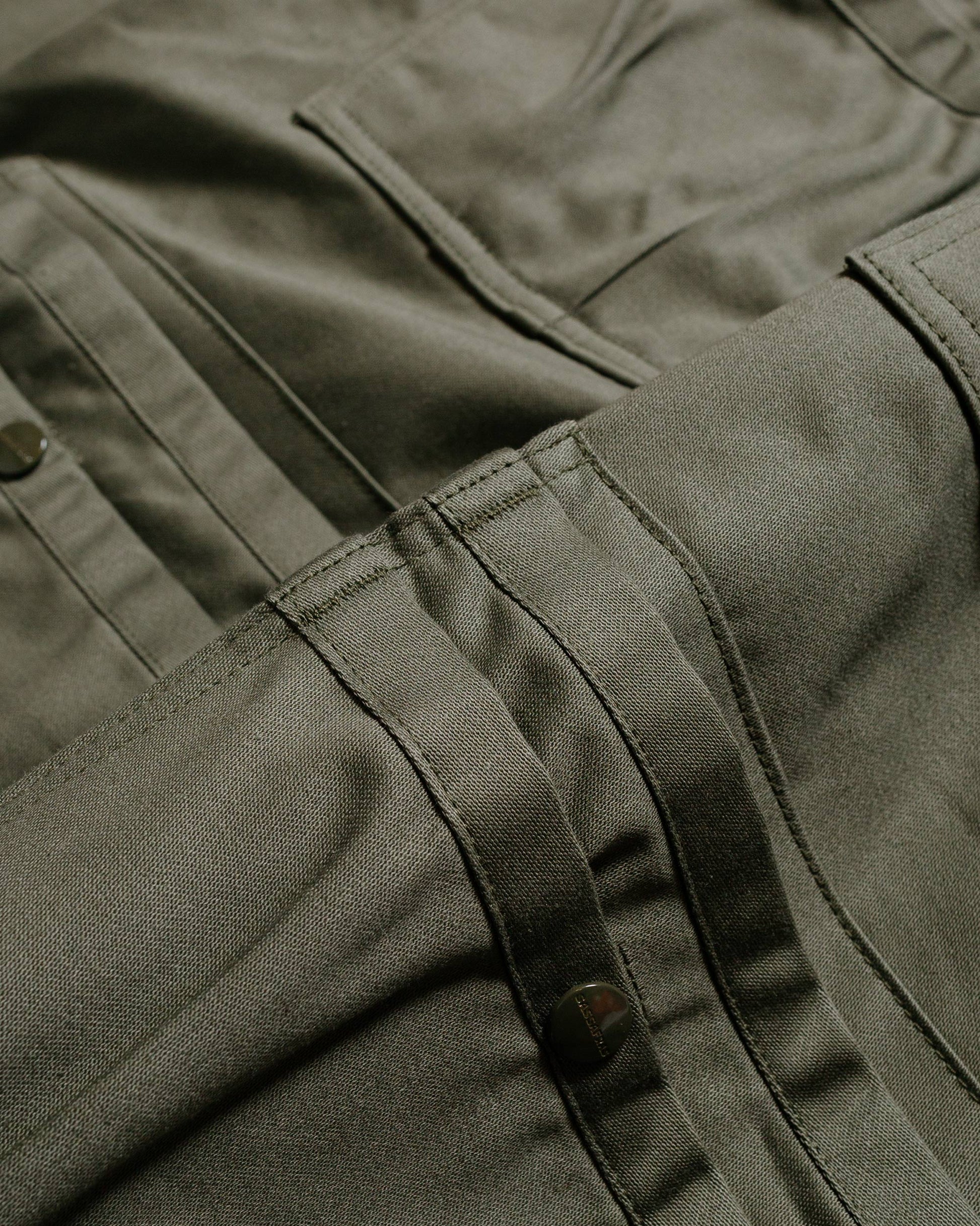 lost & found Sassafras Sassafras Overgrown Fatigue Jacket Military Satin Olive