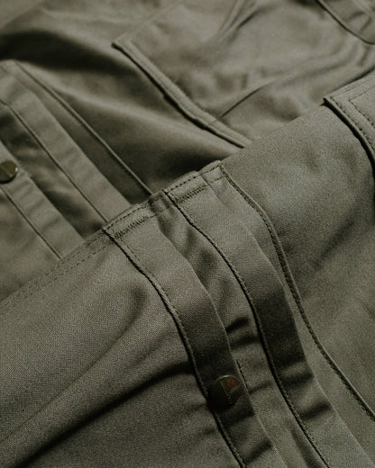 lost & found Sassafras Sassafras Overgrown Fatigue Jacket Military Satin Olive