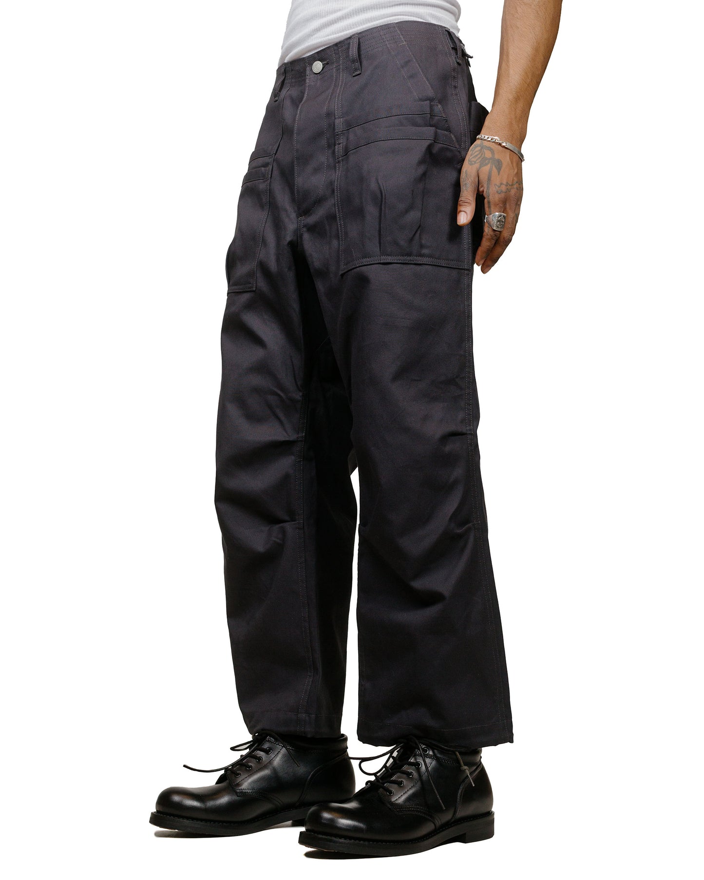 lost & found Sassafras Sassafras Overgrown Fatigue Pants Duck Charcoal