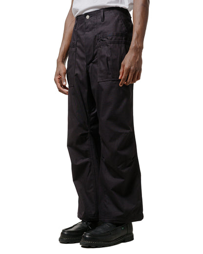 lost & found Sassafras Sassafras Overgrown Fatigue Pants Military Poplin Black