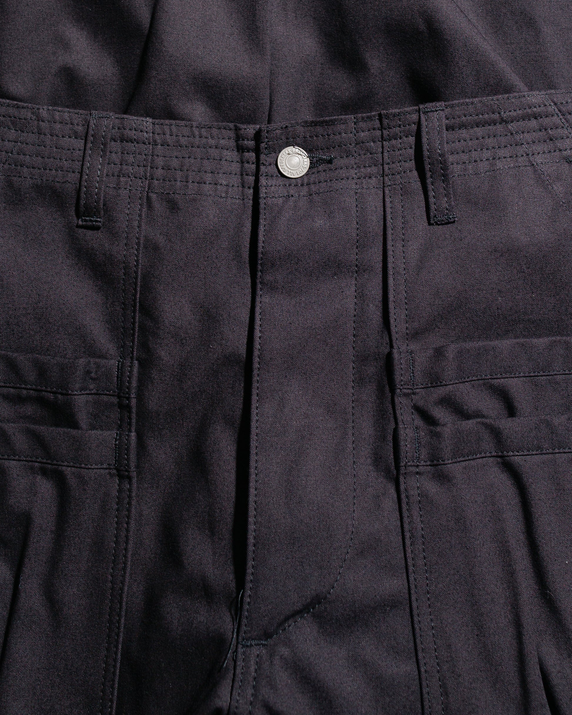 lost & found Sassafras Sassafras Overgrown Fatigue Pants Military Poplin Black