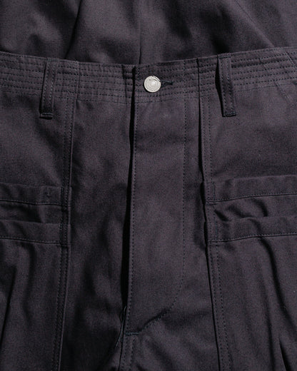 lost & found Sassafras Sassafras Overgrown Fatigue Pants Military Poplin Black
