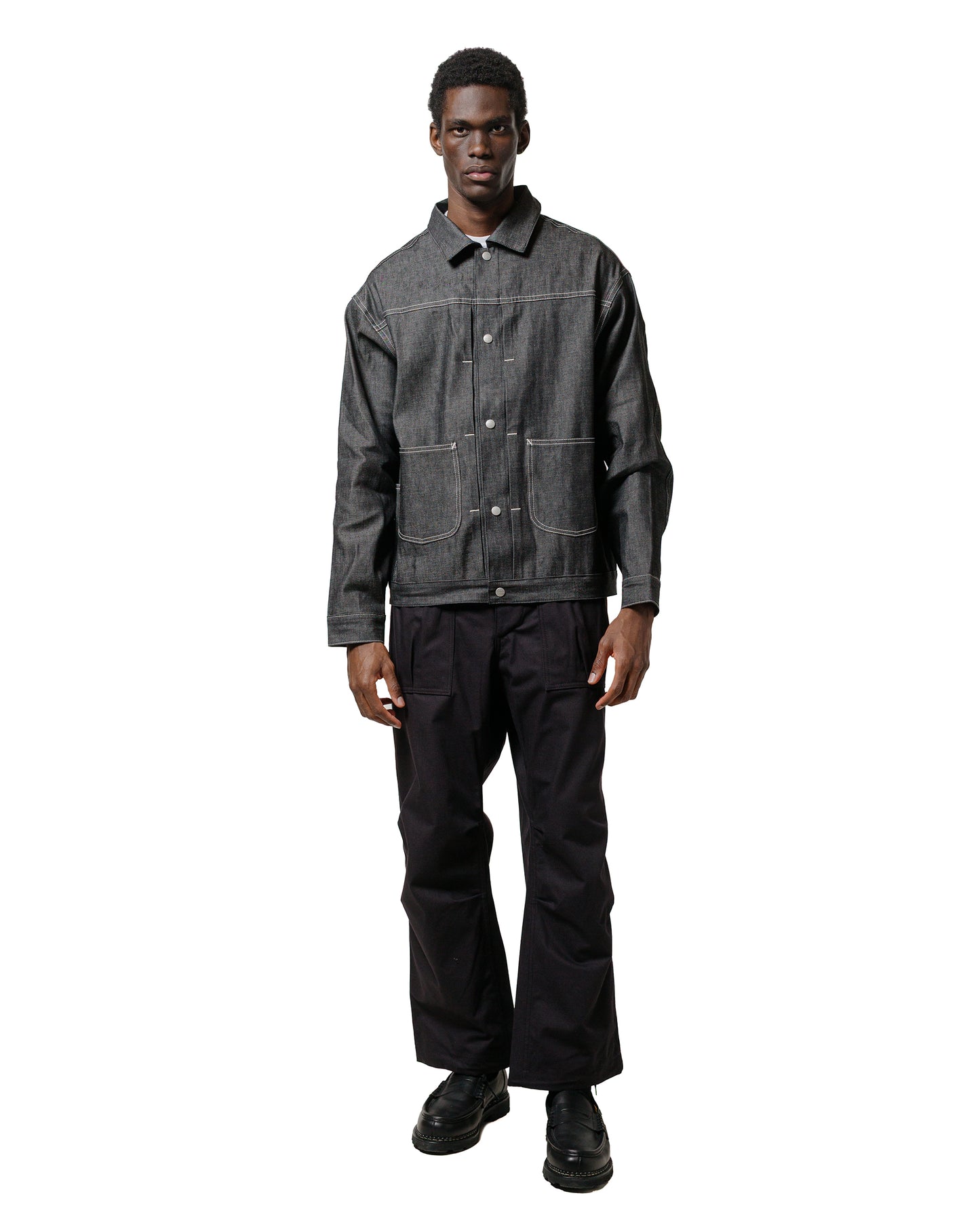 lost & found Sassafras Sassafras Overgrown Fatigue Pants Military Poplin Black