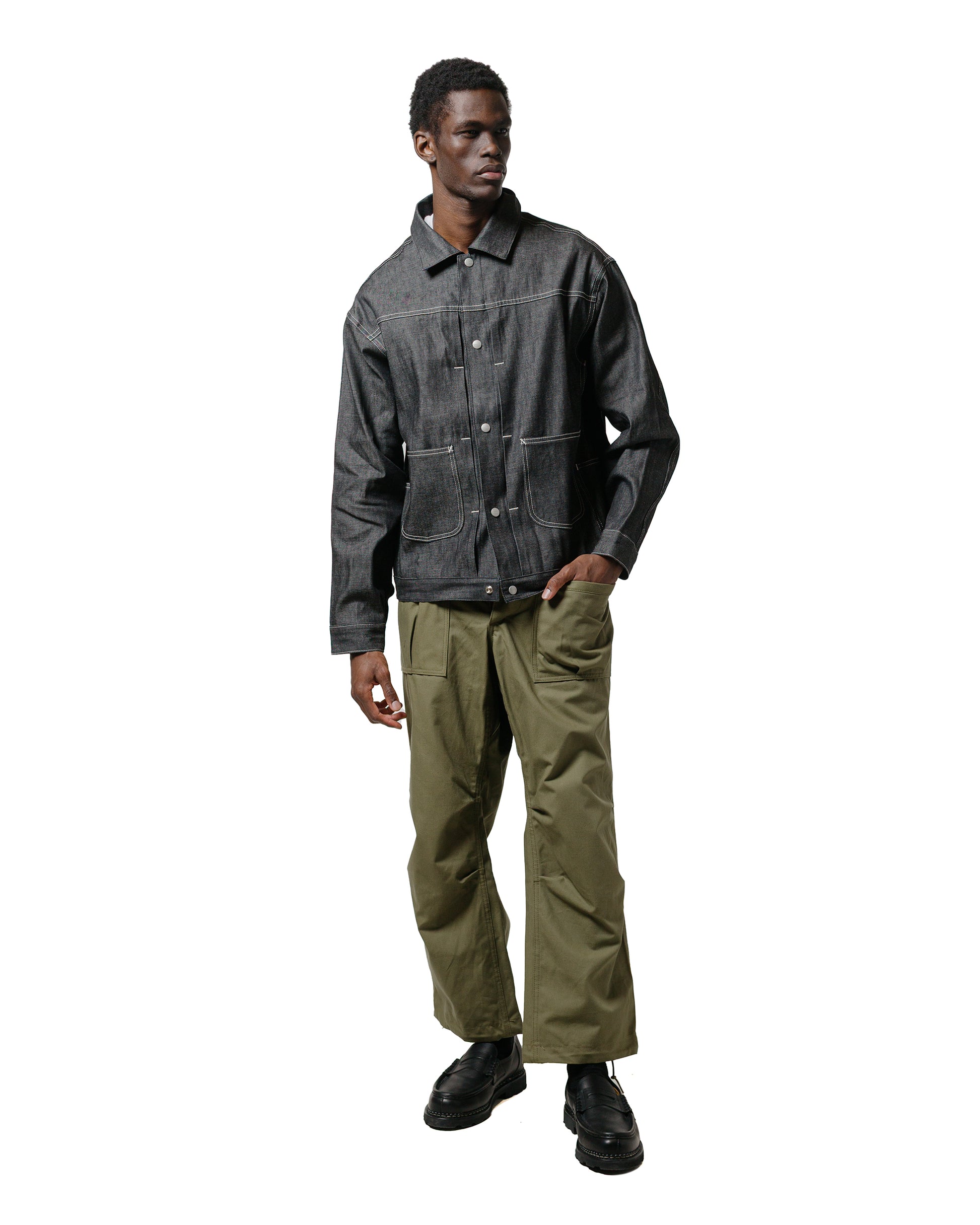 lost & found Sassafras Sassafras Overgrown Fatigue Pants Military Poplin Olive