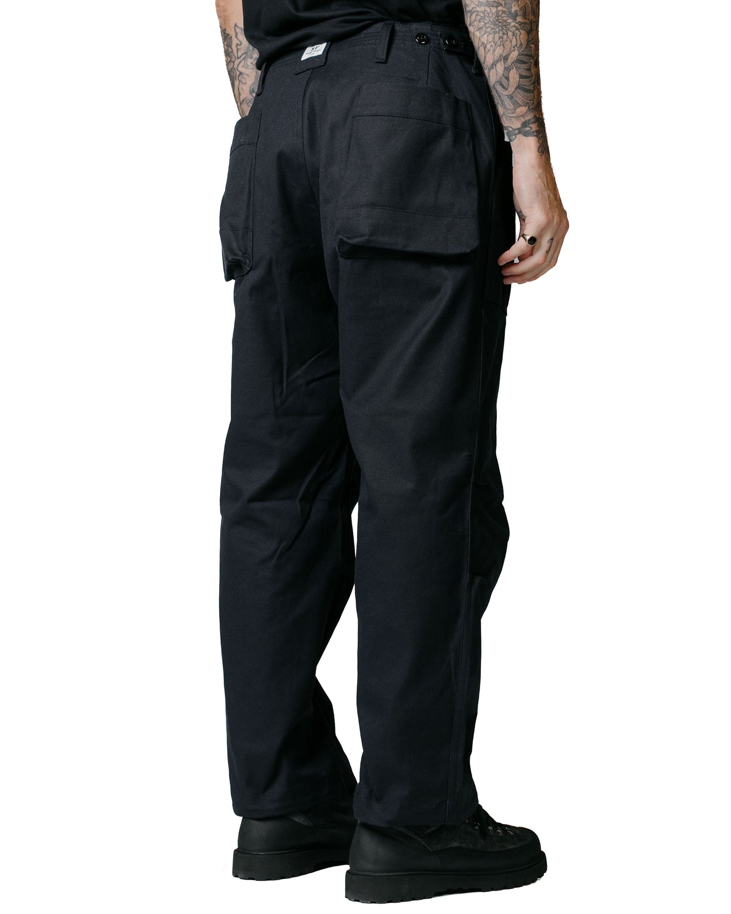 lost & found Sassafras Sassafras Overgrown Fatigue Pants Selvedge Duck Black