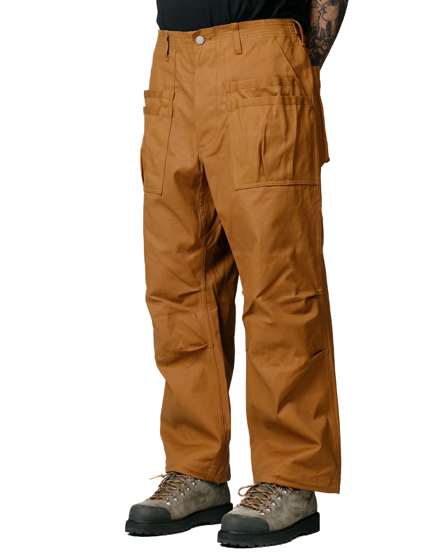 lost & found Sassafras Sassafras Overgrown Fatigue Pants Selvedge Duck Brown