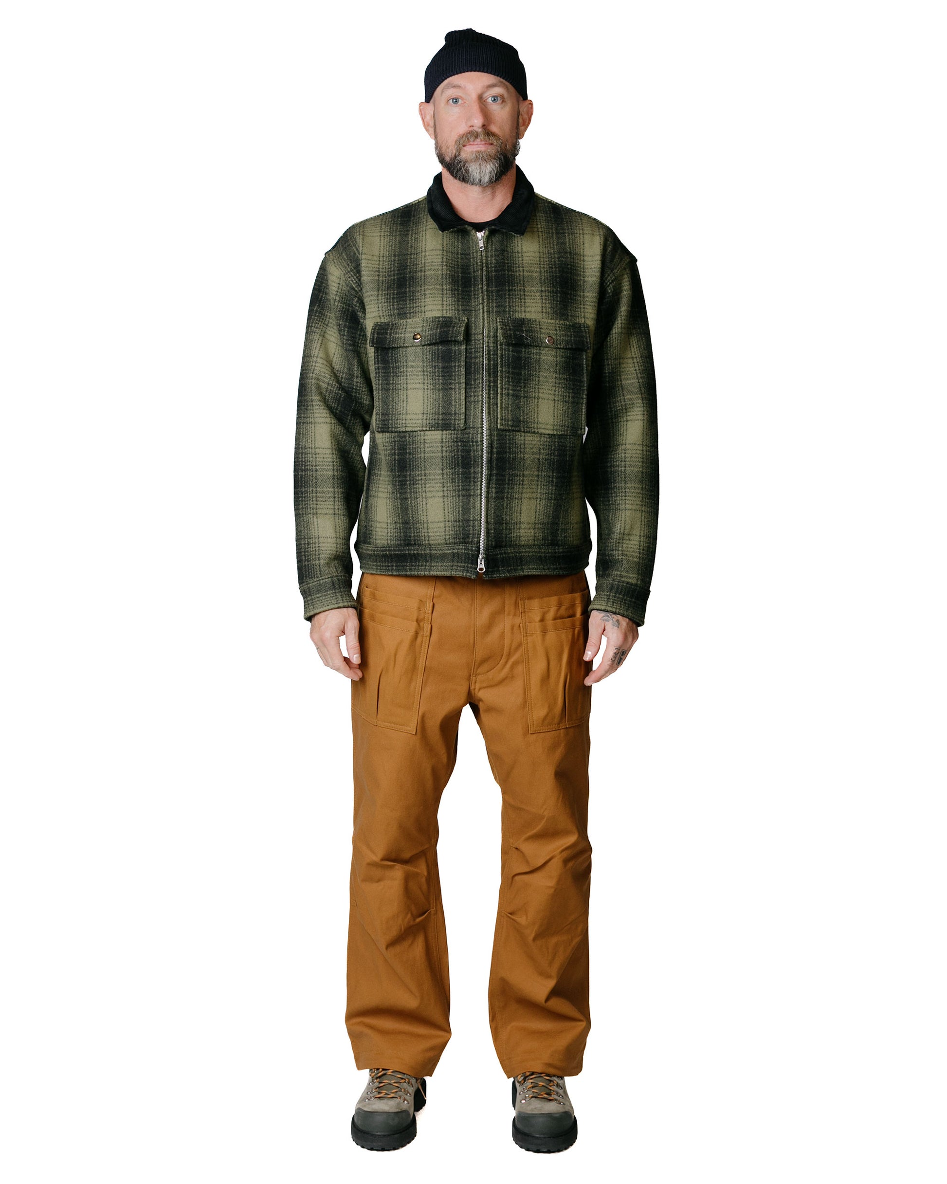 lost & found Sassafras Sassafras Overgrown Fatigue Pants Selvedge Duck Brown