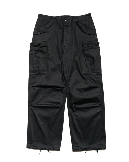 lost & found Sassafras Sassafras Overgrown Pants Military Satin Black