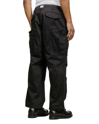lost & found Sassafras Sassafras Overgrown Pants Military Satin Black