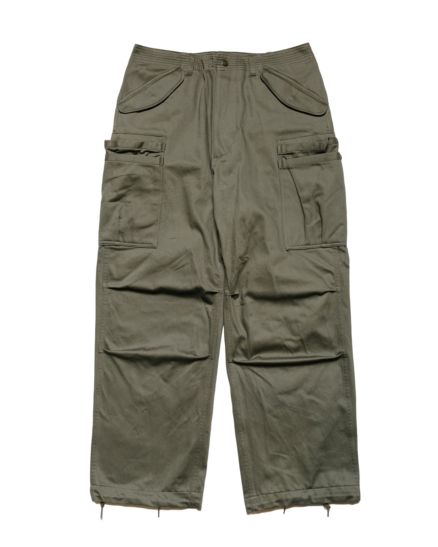 lost & found Sassafras Sassafras Overgrown Pants Military Satin Olive