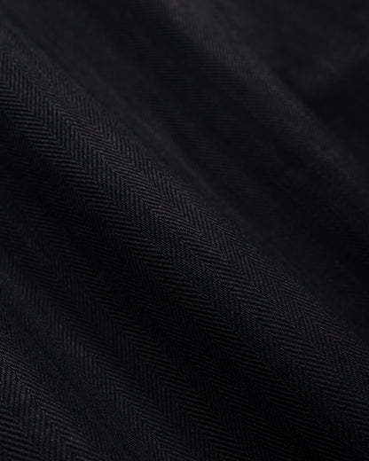 lost & found Sassafras Sassafras Overgrown Trug Jacket Herringbone Twill Indigo/Black