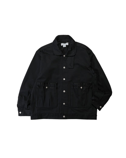 lost & found Sassafras Sassafras Overgrown Trug Jacket Pique Black