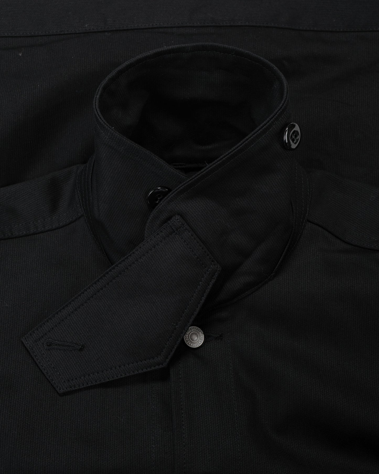 lost & found Sassafras Sassafras Overgrown Trug Jacket Pique Black