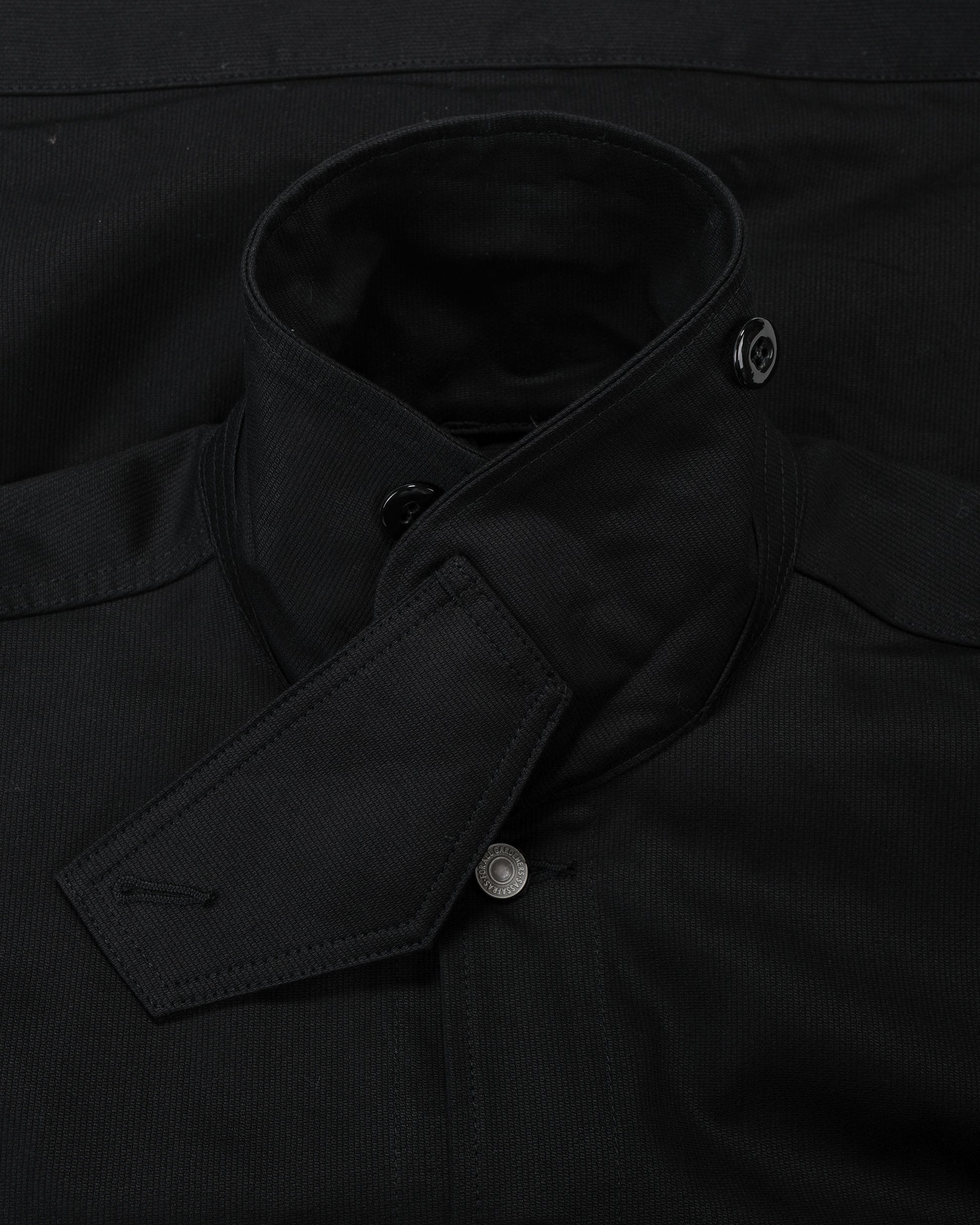 lost & found Sassafras Sassafras Overgrown Trug Jacket Pique Black