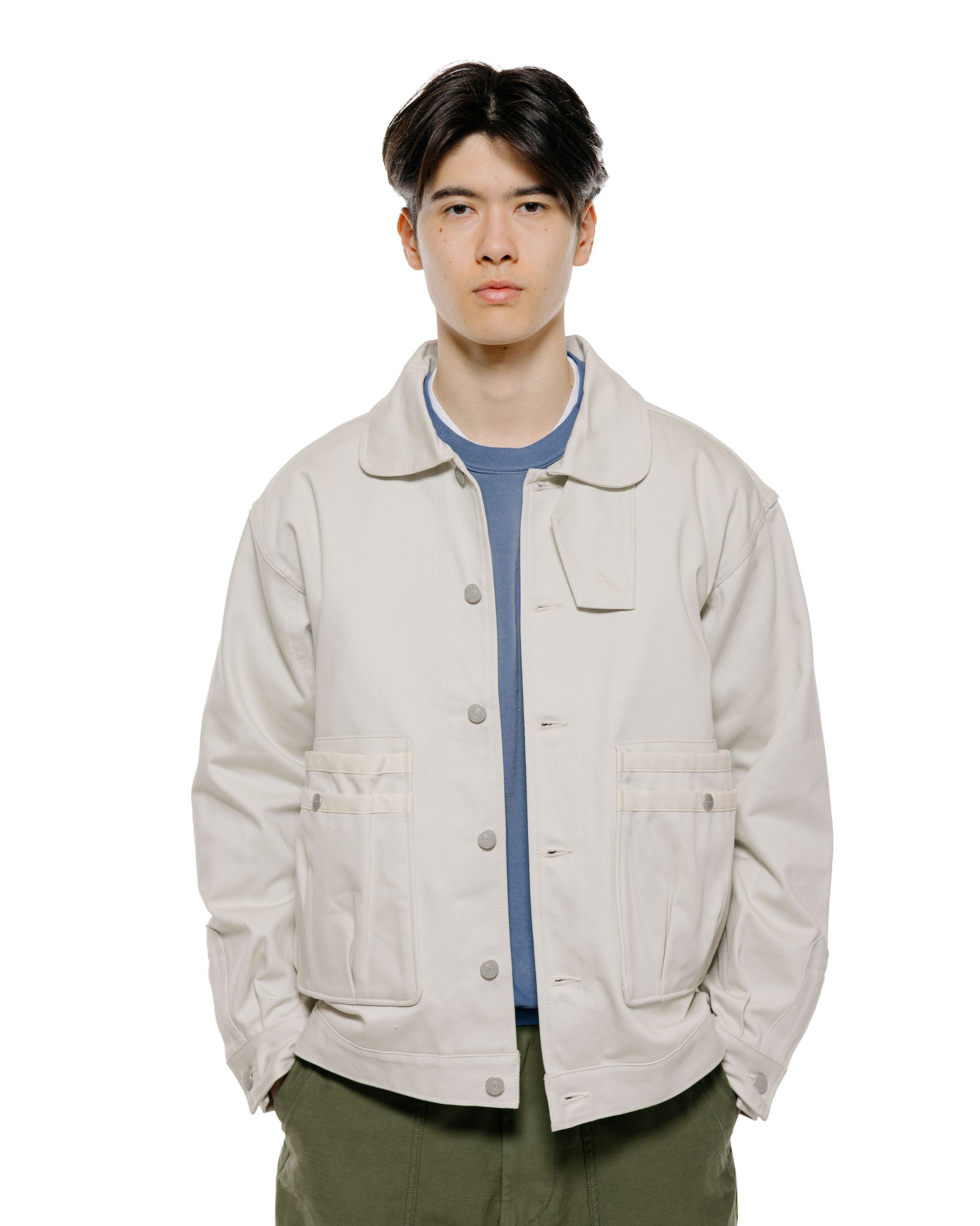 lost & found Sassafras Sassafras Overgrown Trug Jacket Pique Ivory