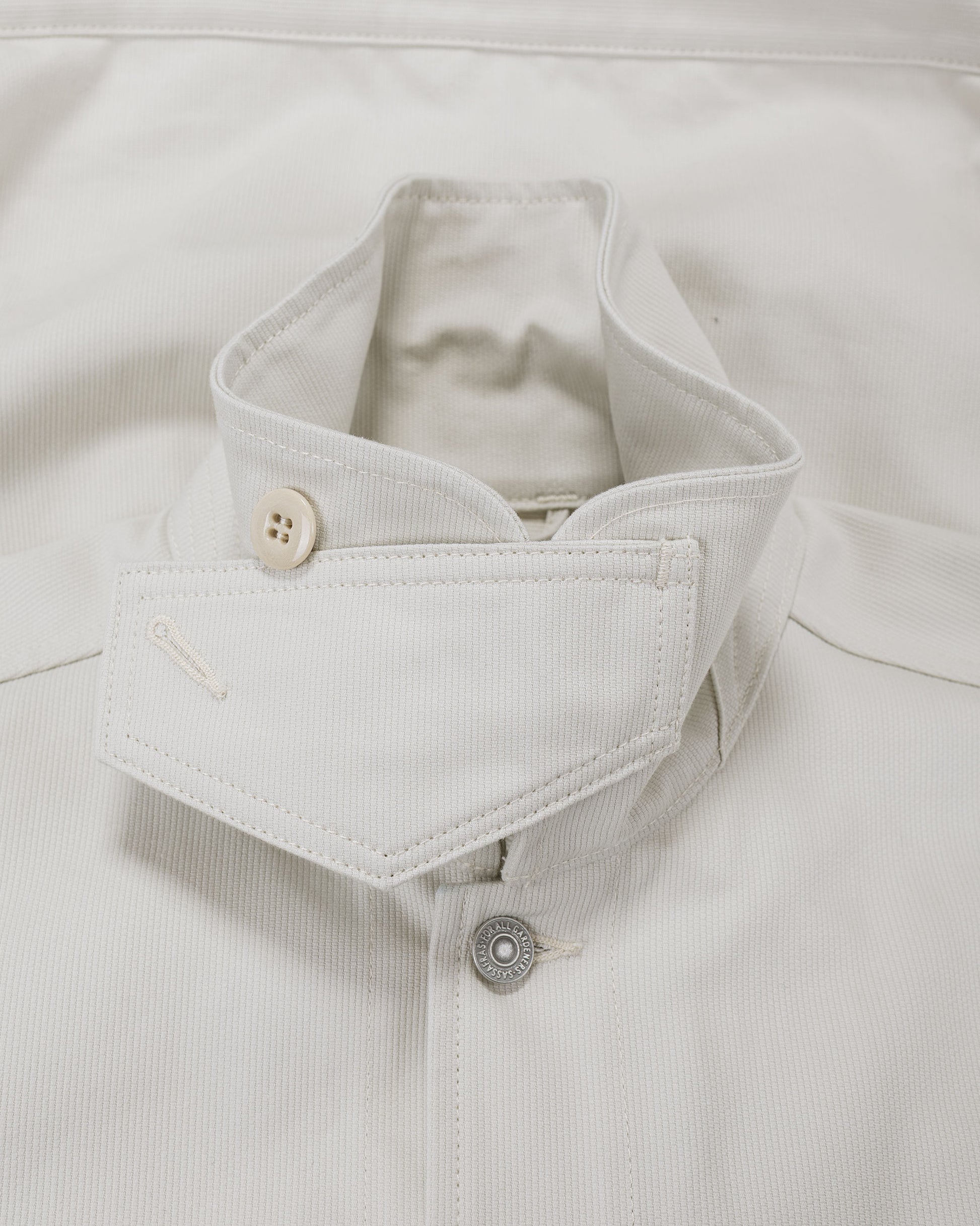 lost & found Sassafras Sassafras Overgrown Trug Jacket Pique Ivory