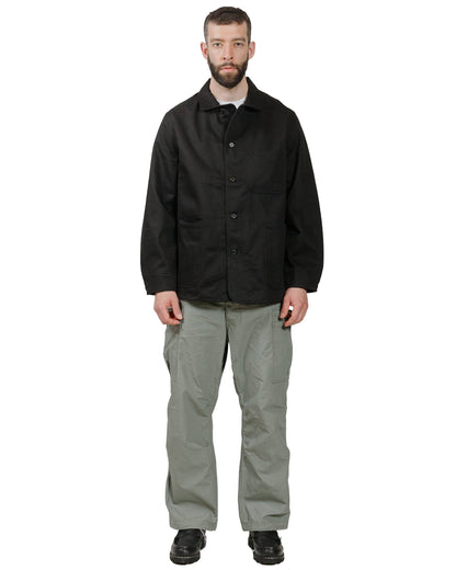 lost & found Sassafras Sassafras Sprayer Jacket 13.7oz Drill Black