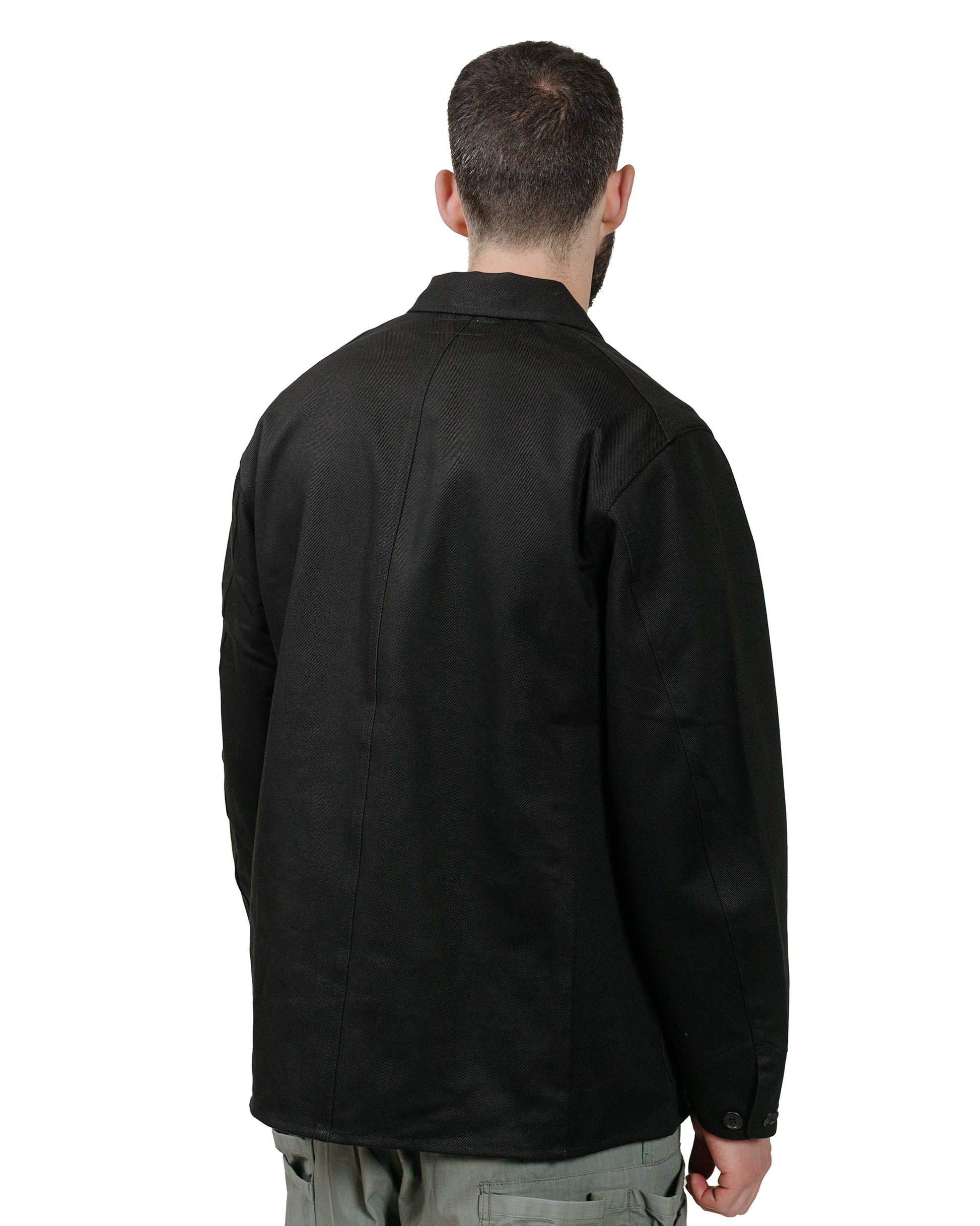 lost & found Sassafras Sassafras Sprayer Jacket 13.7oz Drill Black