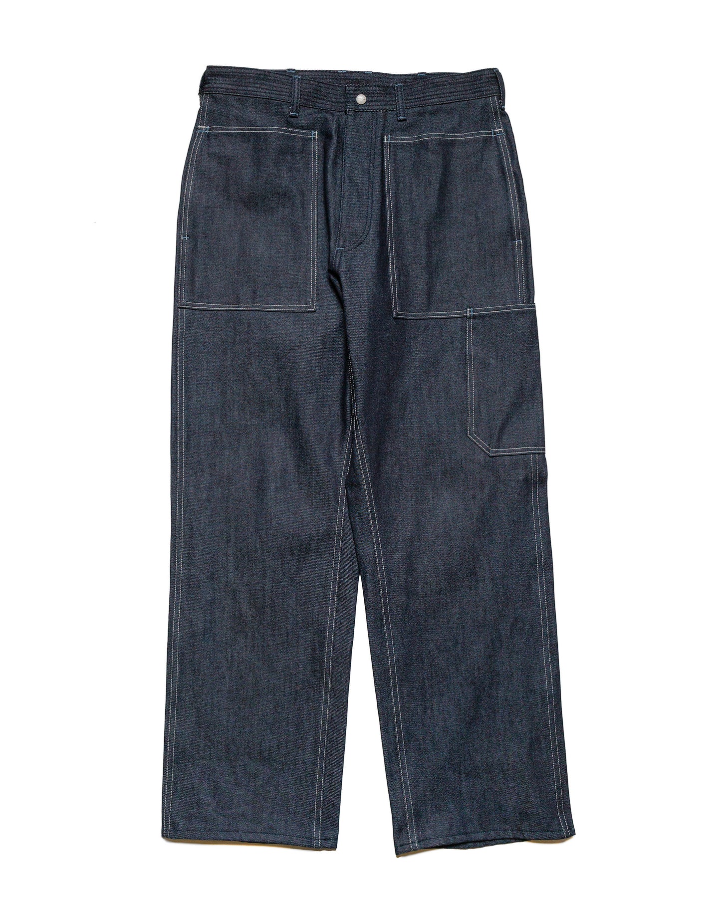 lost & found Sassafras Sassafras T.P. Landscaper Pants 13oz Slab Denim Indigo