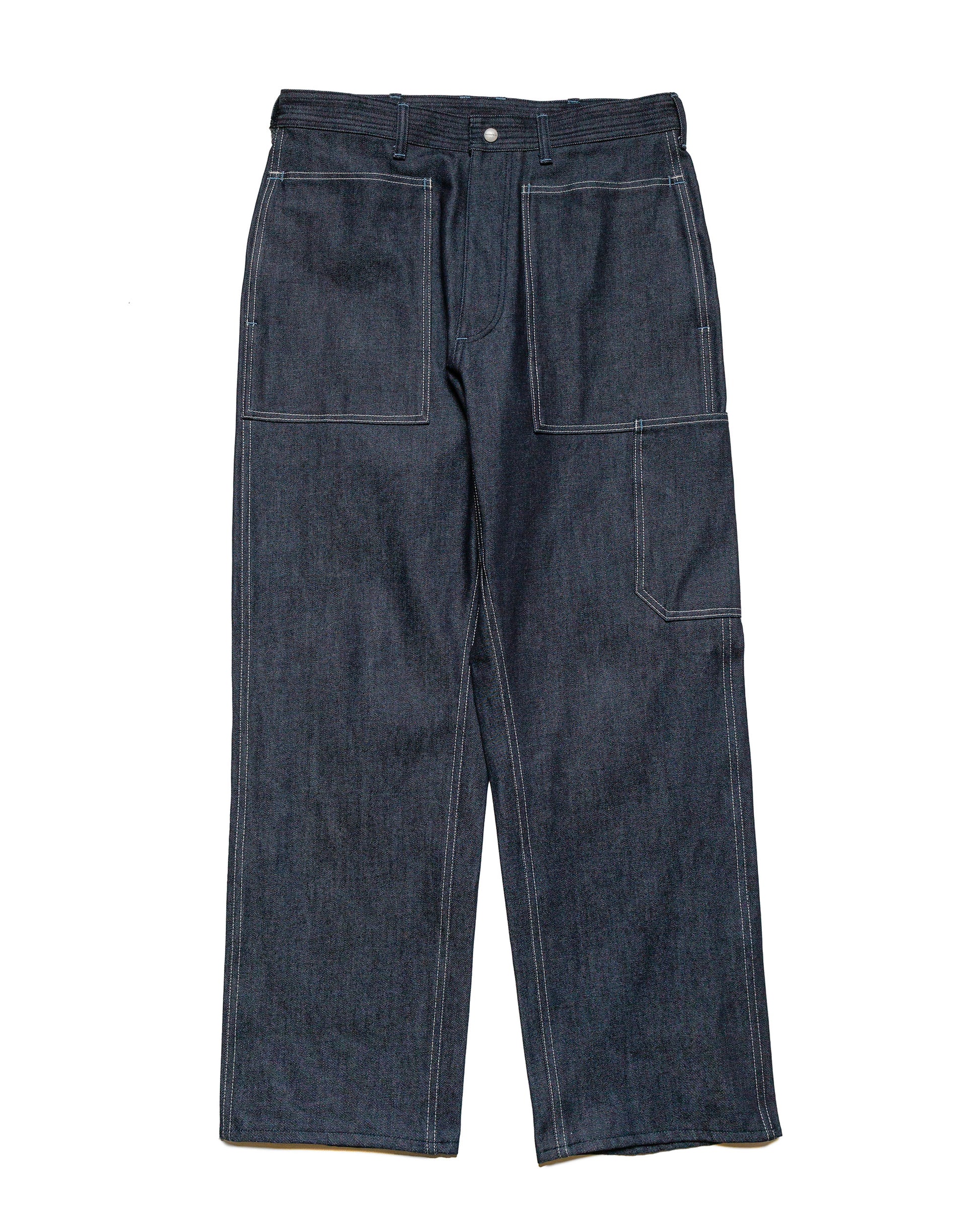lost & found Sassafras Sassafras T.P. Landscaper Pants 13oz Slab Denim Indigo