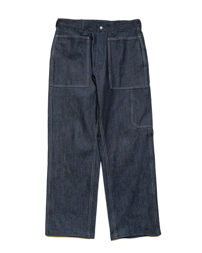 lost & found Sassafras Sassafras T.P. Landscaper Pants 13oz Slab Denim Indigo