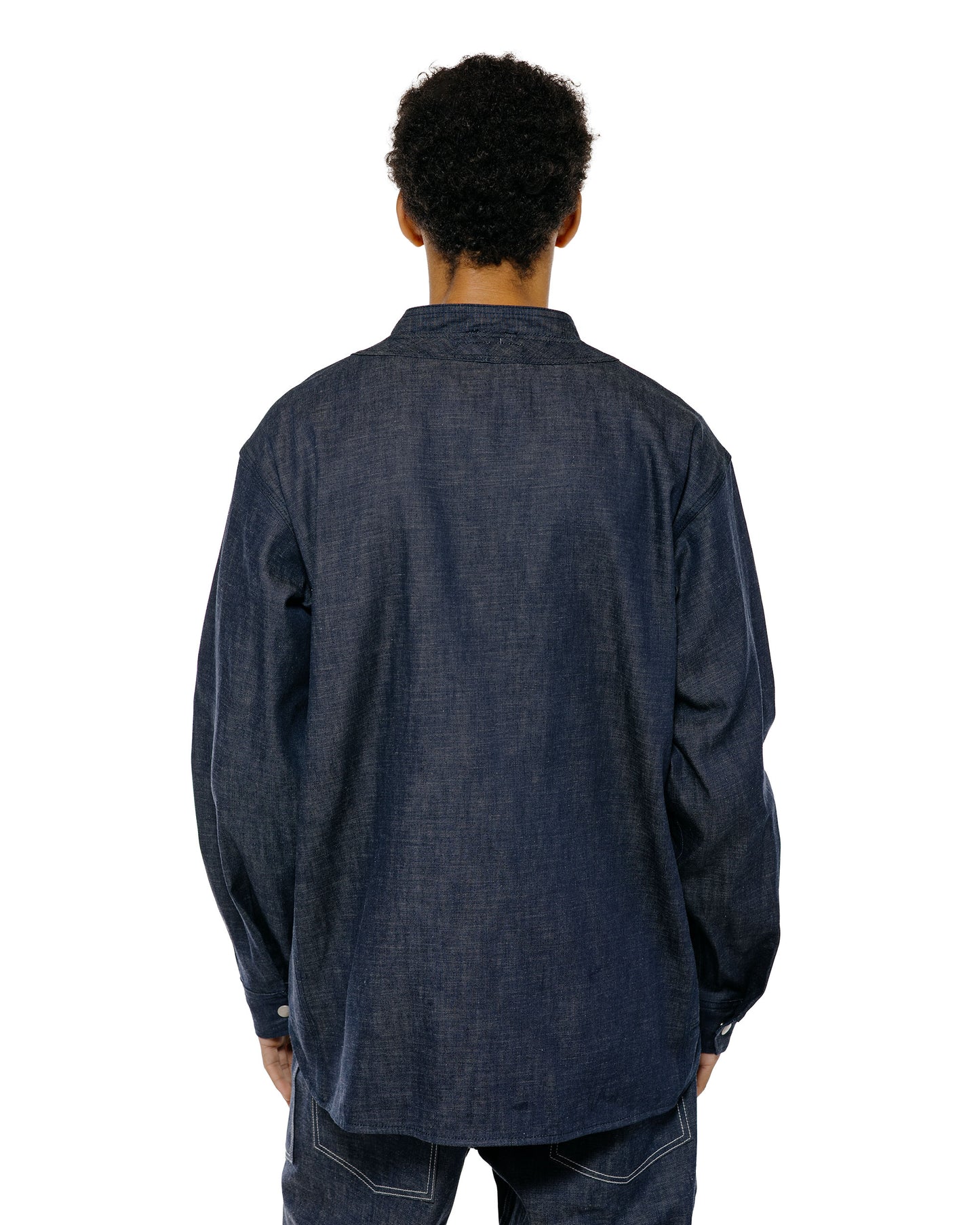 lost & found Sassafras Sassafras Vase Wall Gardener Jacket 8oz Military Denim Indigo