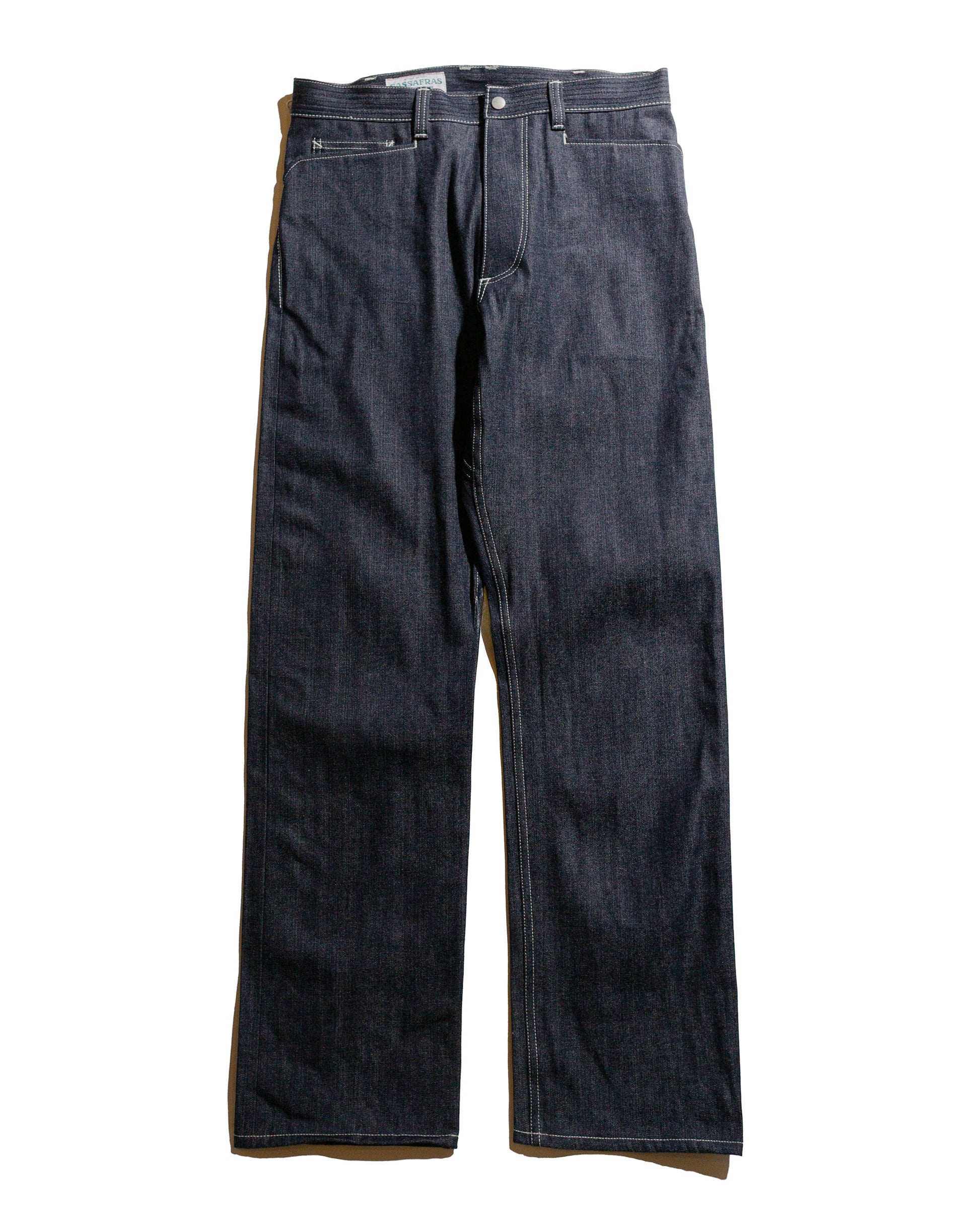 lost & found Sassafras Sassafras Weeds Digger Pants 10.5oz Selvedge Denim Indigo
