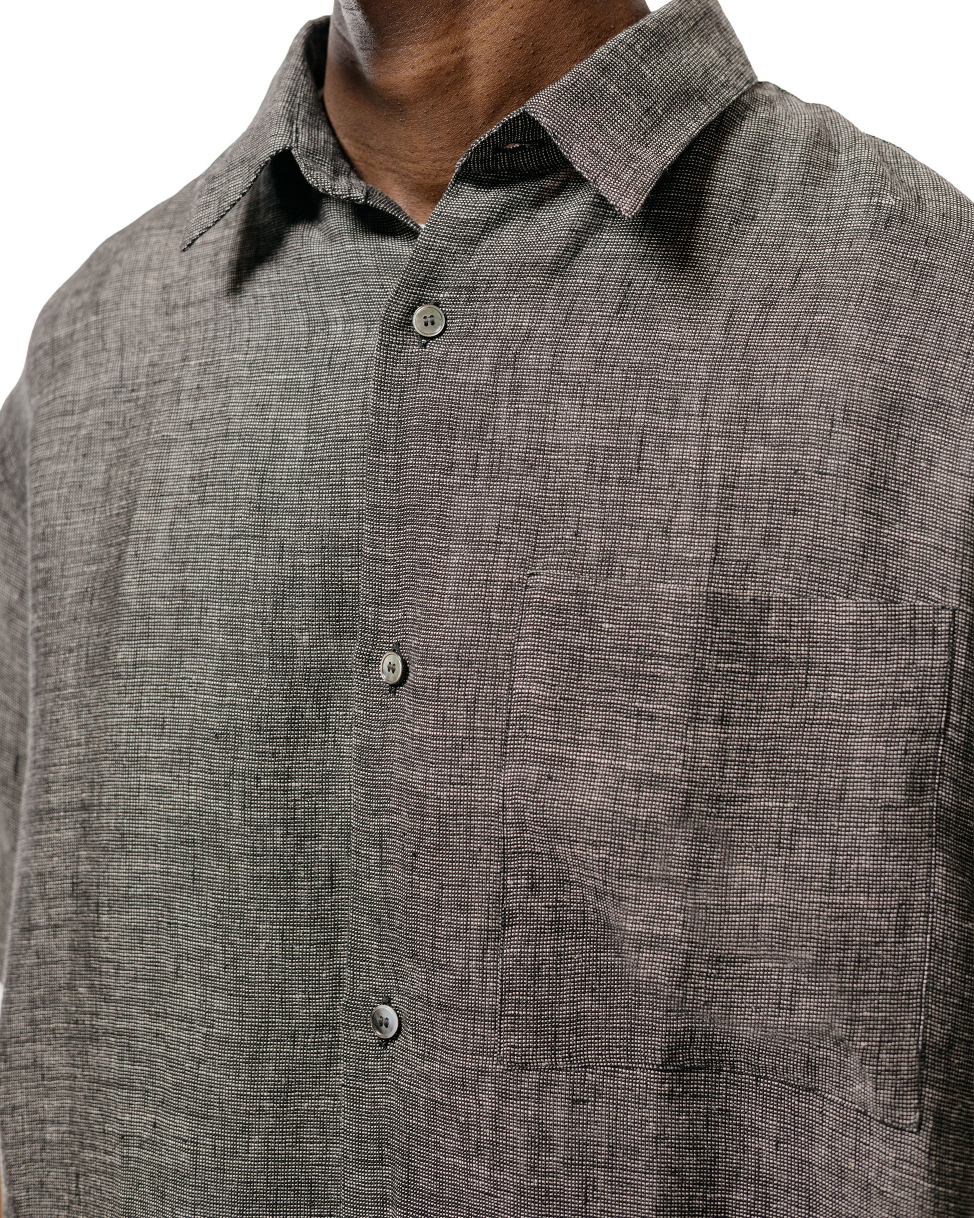 lost & found Seya. Seya. Eternal Summer Shirt/Linen Mesh Black Mix