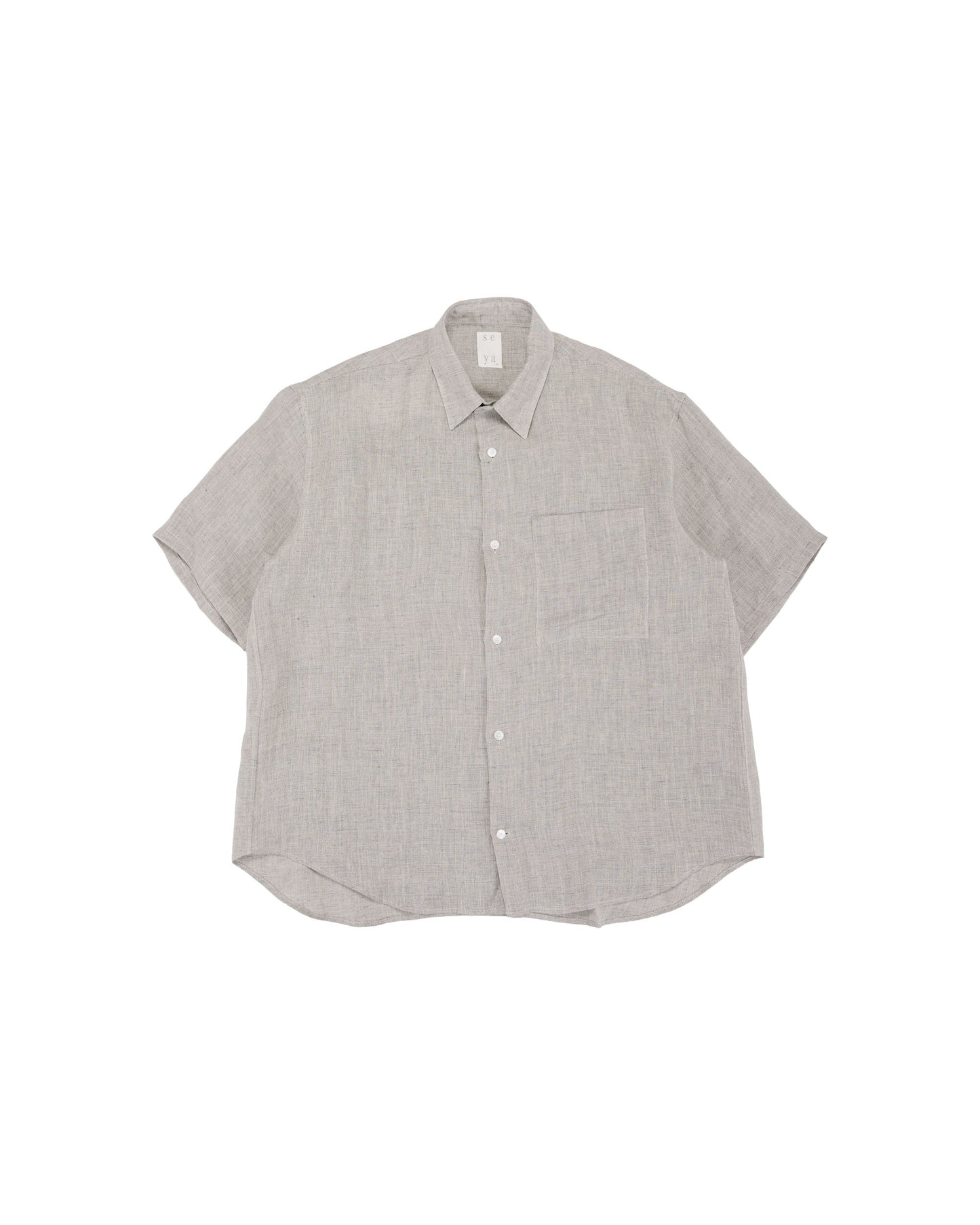 lost & found Seya. Seya. Eternal Summer Shirt/Linen Mesh Grey Mix