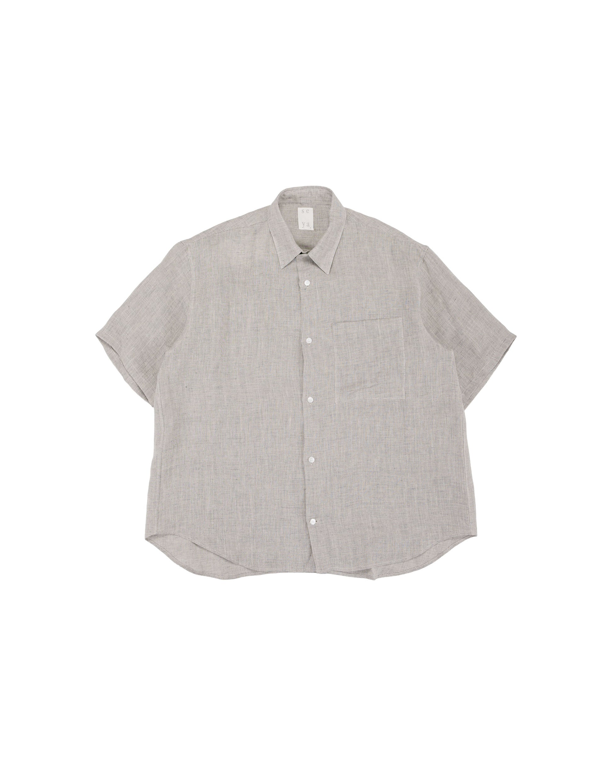 lost & found Seya. Seya. Eternal Summer Shirt/Linen Mesh Grey Mix