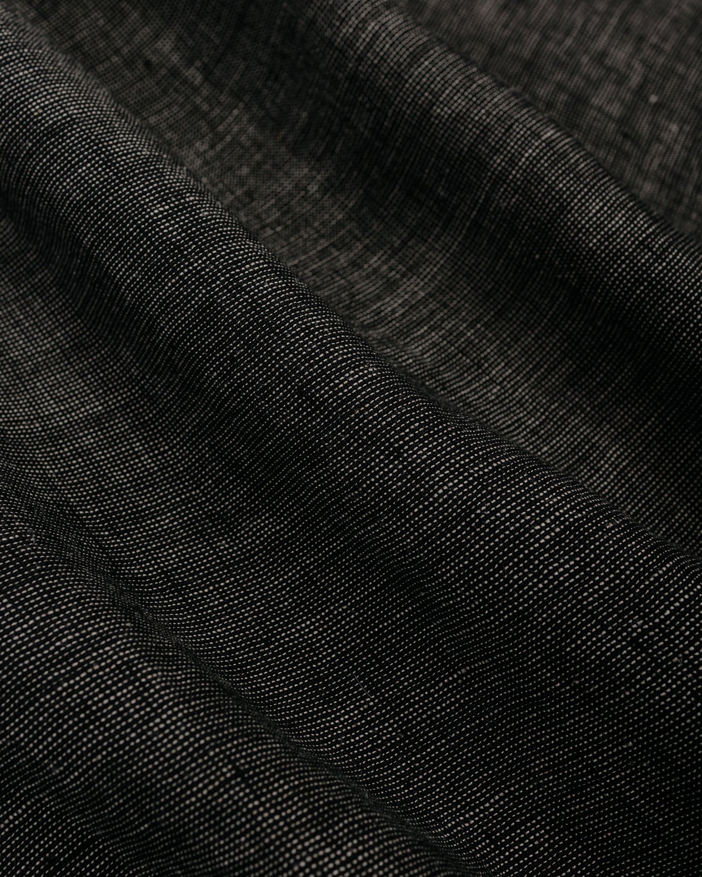 lost & found Seya. Seya. Nam Ou River Trip Pants/Linen Mesh Black Mix