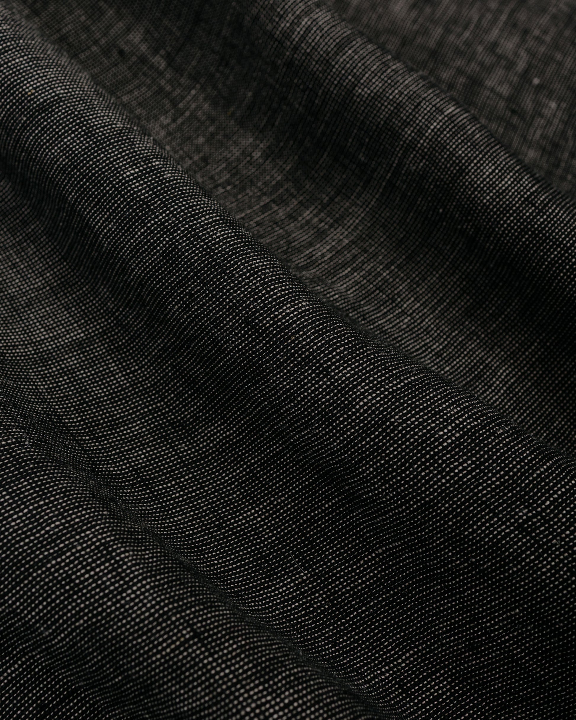 lost & found Seya. Seya. Nam Ou River Trip Pants/Linen Mesh Black Mix