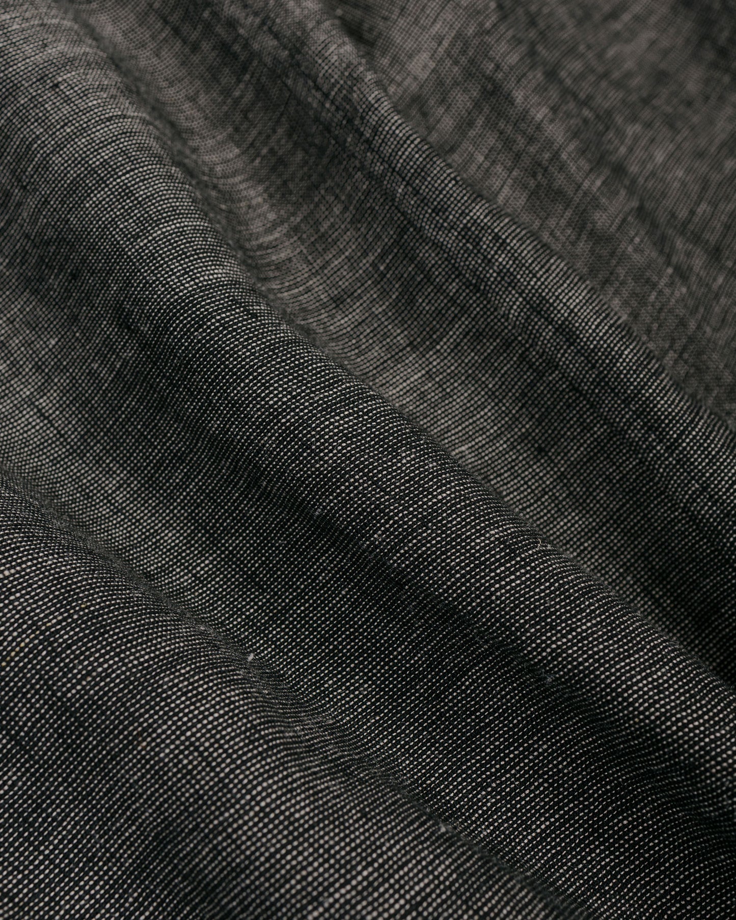 lost & found Seya. Seya. Nam Ou Zero Jacket/Linen Mesh Black Mix