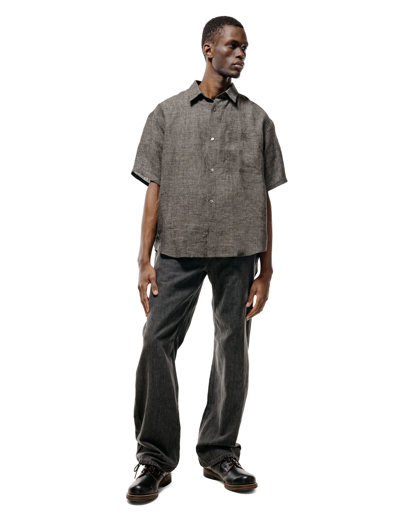 lost & found Seya. Seya. Tofu Brother/Linen Denim Stone