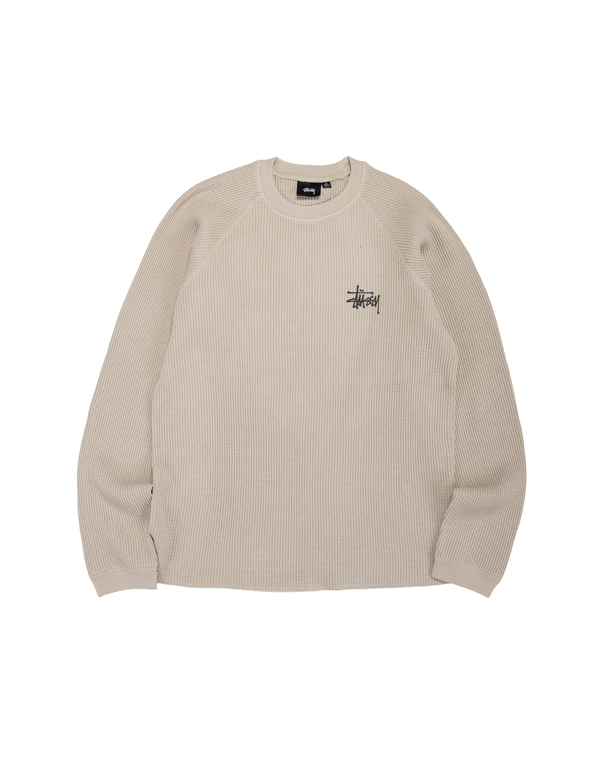 lost & found Stussy Stüssy Basic Stock Raglan Thermal Bone