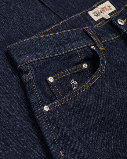 lost & found Stussy Stüssy Big Ol' Jean Denim Rinsed Indigo