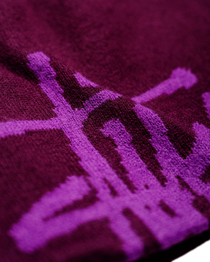 Stüssy Brushed Out Basic Skullcap Plum