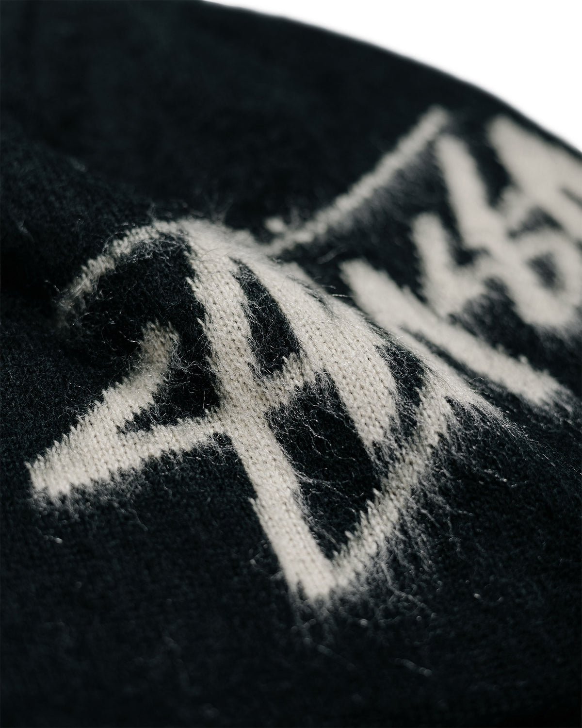 Stüssy Brushed Out Stock Skullcap Black